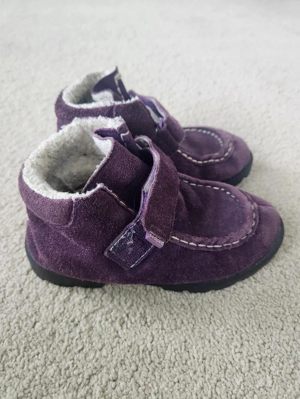 Pediped Flex Jackie Purple Sherpa Lined Boots